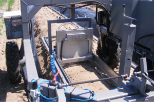 hydraulisch systeem maakt automatisering aspergeteelt mogelijk.