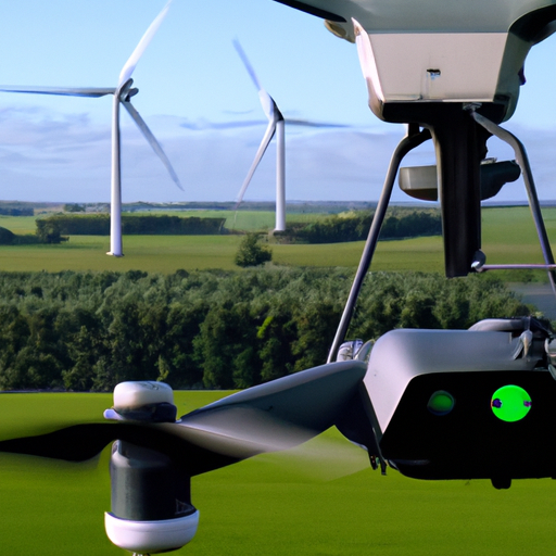 Autonome drones en digitale tweelingmodellering voor windturbine-inspecties